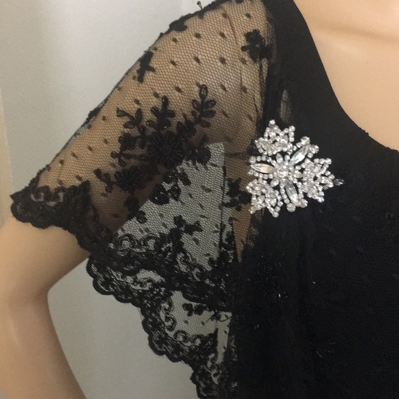 Vintage Laura Couture dress with beads and… - Picture 4 of 8